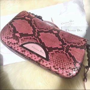 Authentic Dior vintage saddle bag